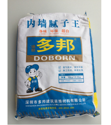 多邦腻子粉/批墙腻子粉/内外墙腻子/环保腻子粉15kg 内墙找平
