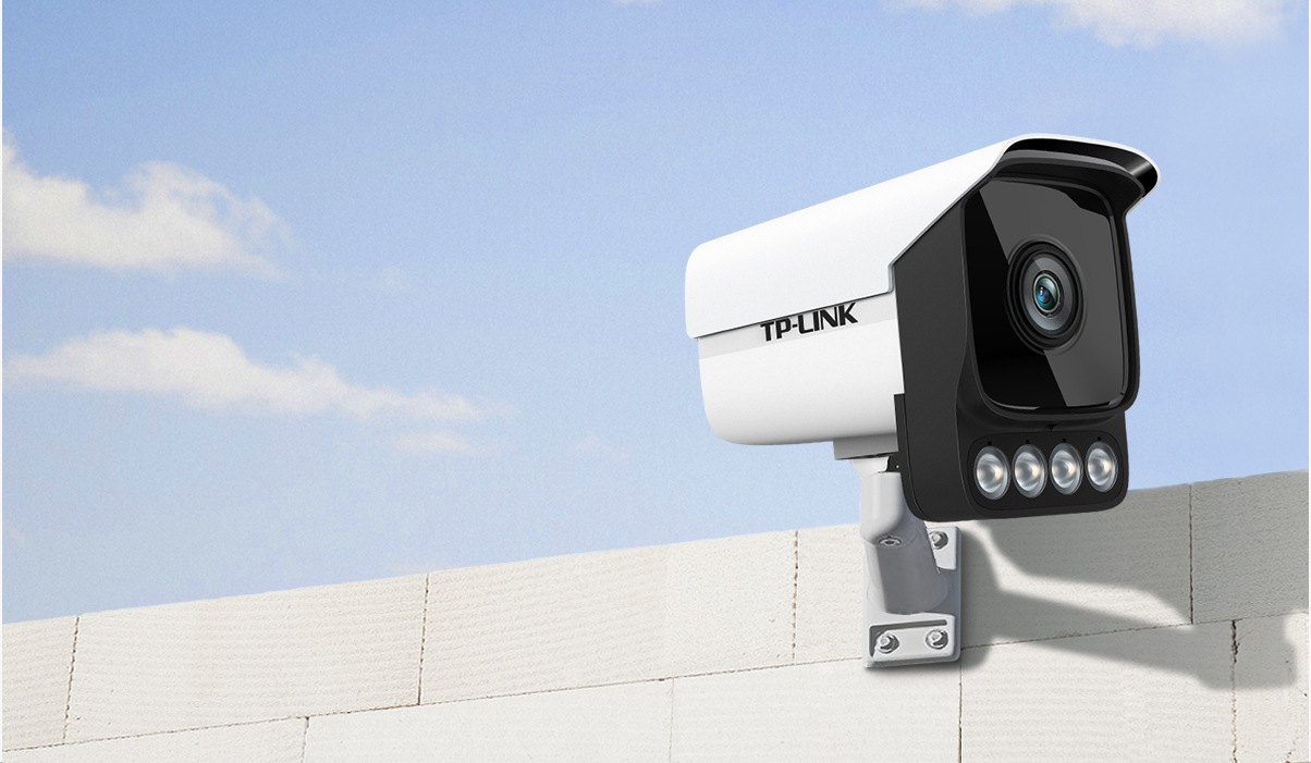 300万黑光全彩网络摄像机 tplink tl-ipc534h-wb黑光全彩poe套装