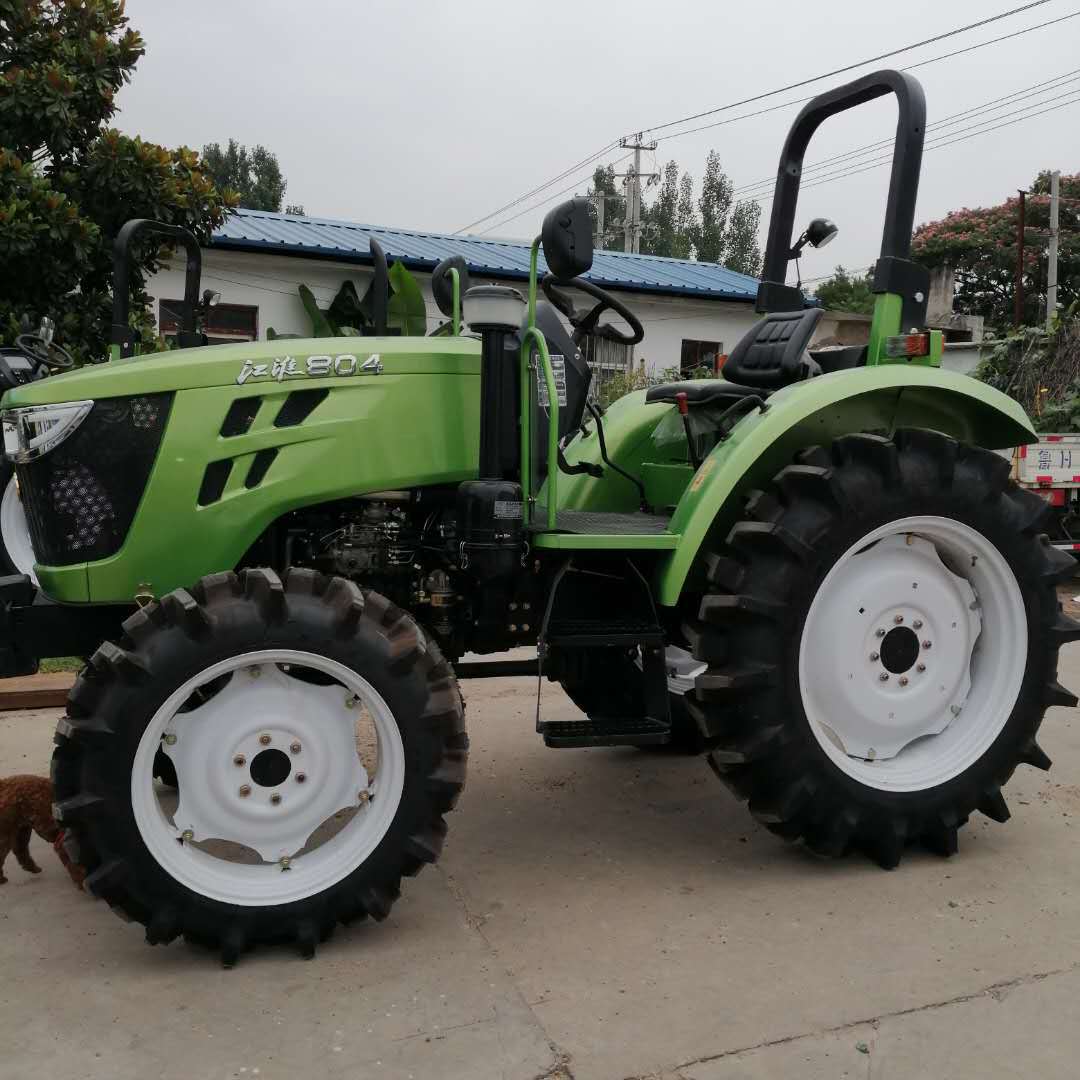 农场专用804打捆割草拖拉机江淮80马力拖拉机四驱国补耕地拖拉机
