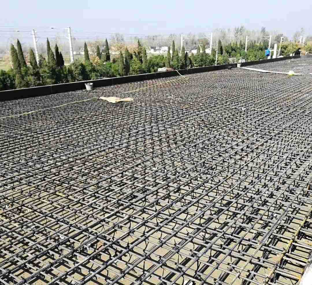 冷轧带肋碰焊钢筋网 10厘双向螺纹钢筋网 混凝土倒水泥铁丝网