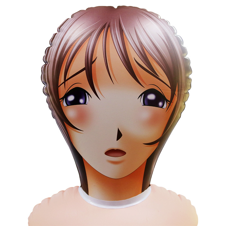 全冲气画皮充气娃娃卡通坐姿手动自慰用品厂家批发