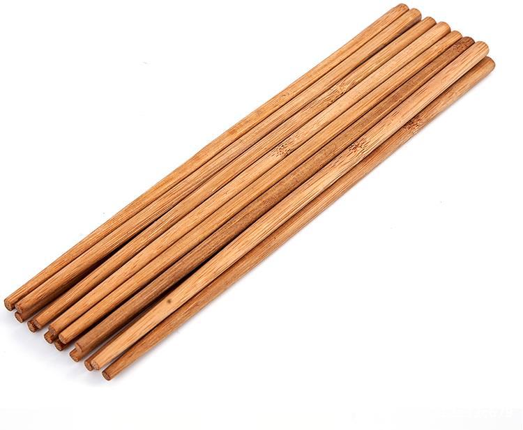 50只装加长30cm23.5cm酒店饭店木头筷子餐厅木质筷家用实木筷长筷