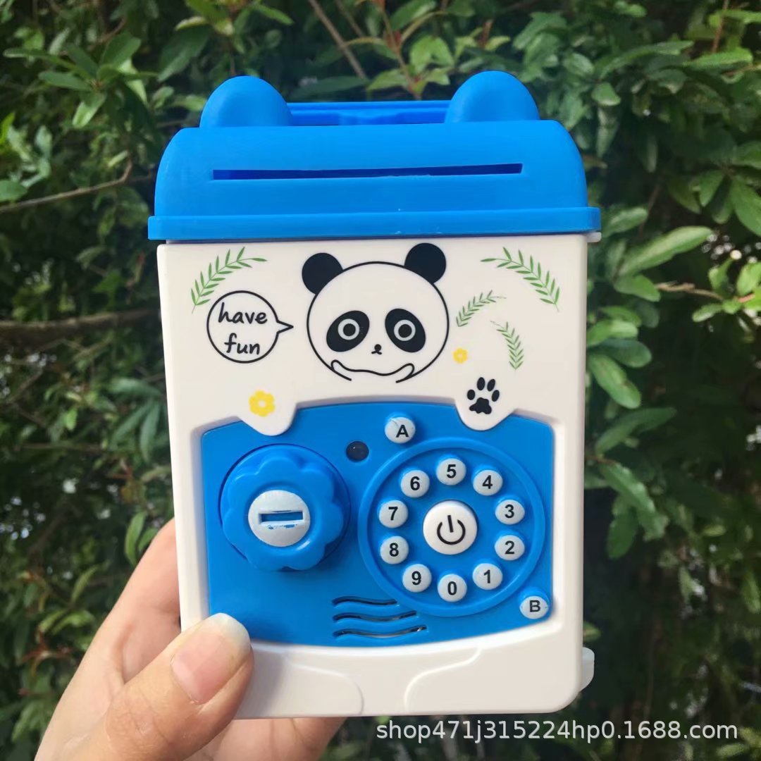 厂家直销儿童保险箱存钱罐玩具带灯光音乐10元店百货玩具