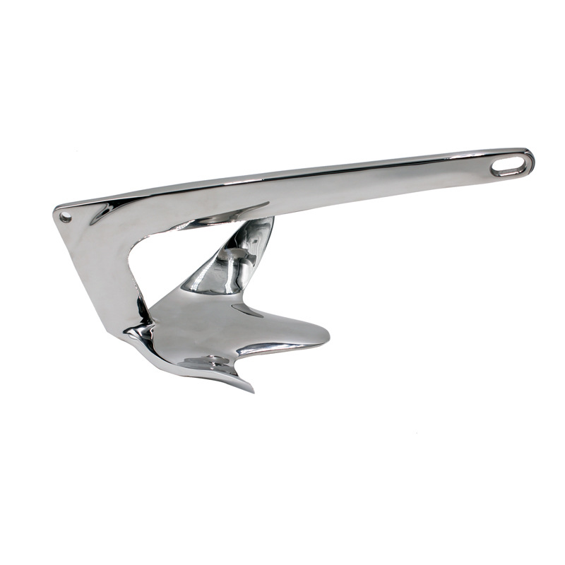 316不锈钢布鲁斯锚船用游艇锚50kg 海锚 现货 厂家直销跨境专供