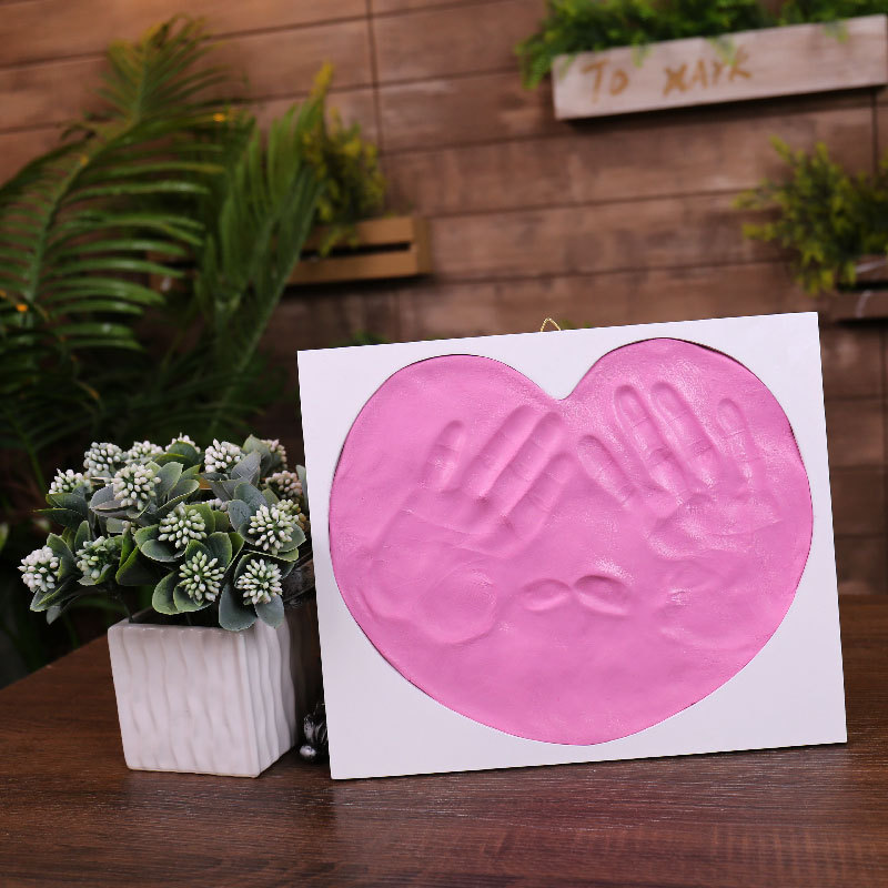 成人手印商务手印纪念公司校园活动团建留念铝合金印泥框一个可售