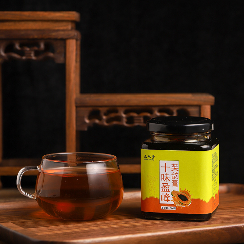 十味盈峰芙韵膏女性食品丰ting茶一件代发代加工