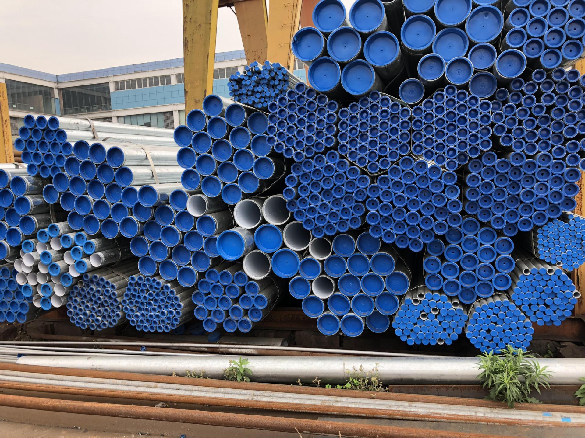 衬塑管批发华岐热镀锌钢管各种规格厚度的热镀锌钢管