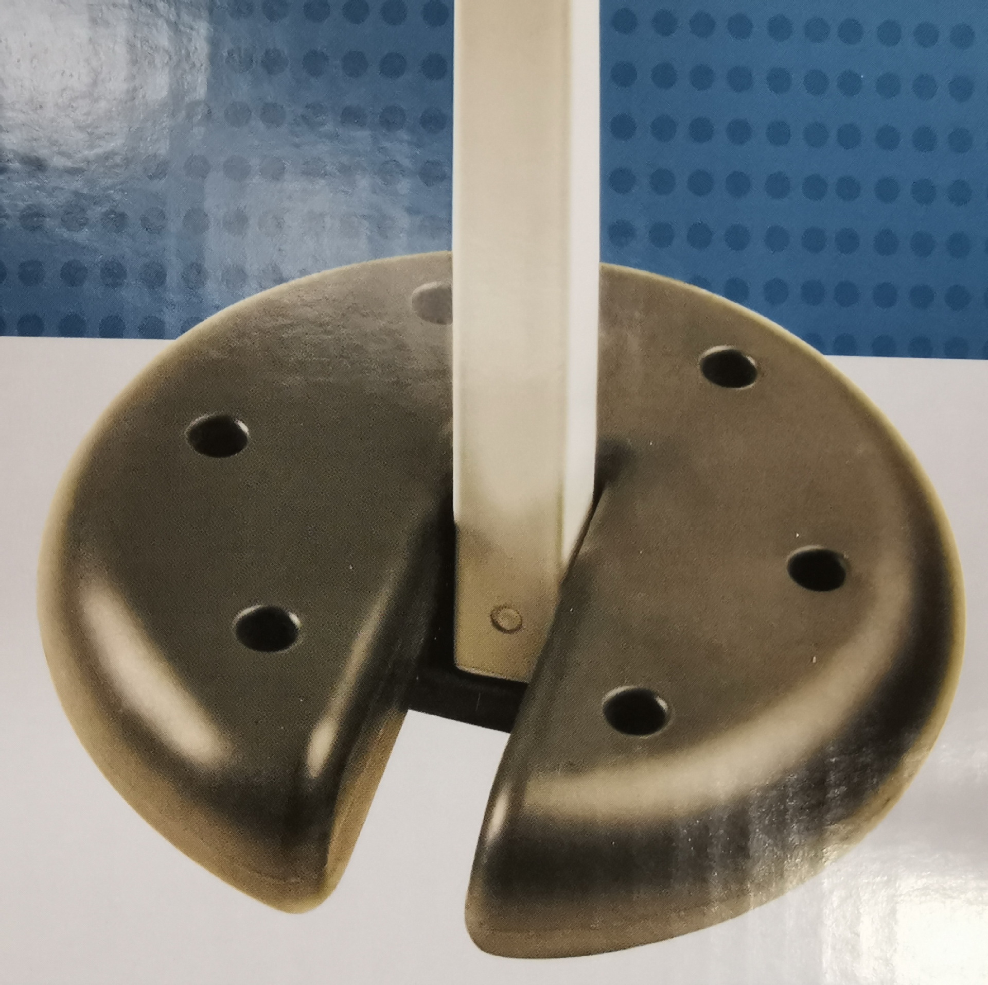 折叠篷专用吹塑水泥配重盘配重块加重块底座