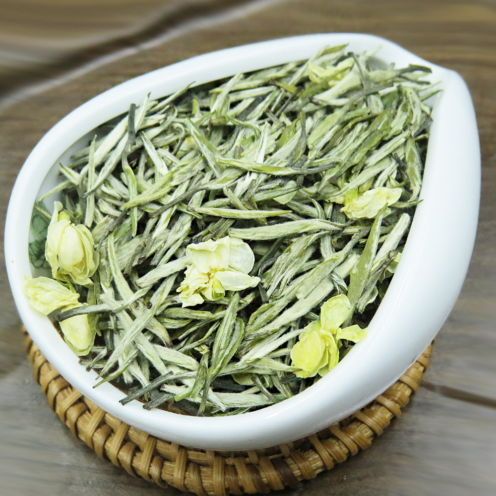 2020新茶碧潭炒花飘雪茉莉花茶浓香型四川茉莉花茶叶散装250g-报价