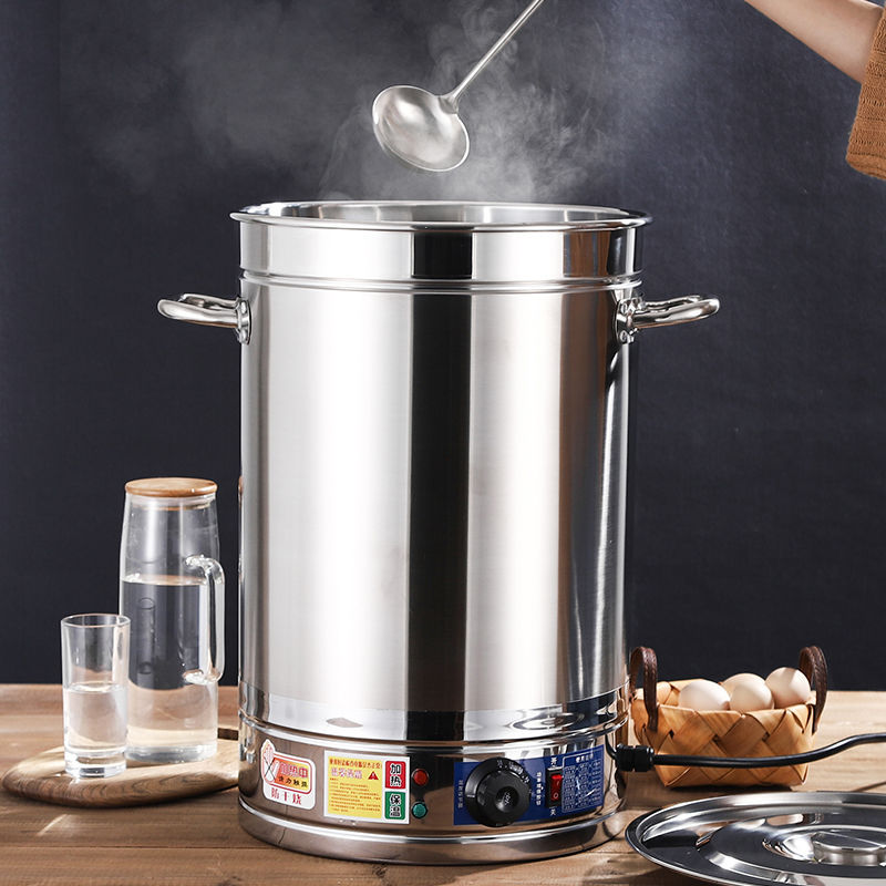 不锈钢开水桶 商用食堂饭店大容量烧水桶 卤水煮汤桶 豆浆奶茶店
