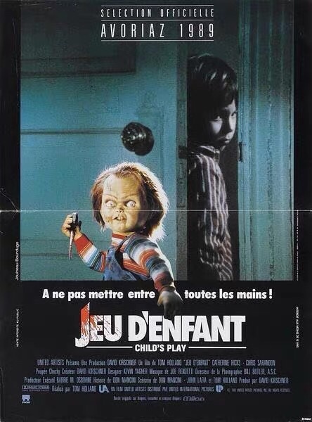 neca 鬼娃回魂 鬼娃恰奇 chucky 布衣植发可动手办人偶模型