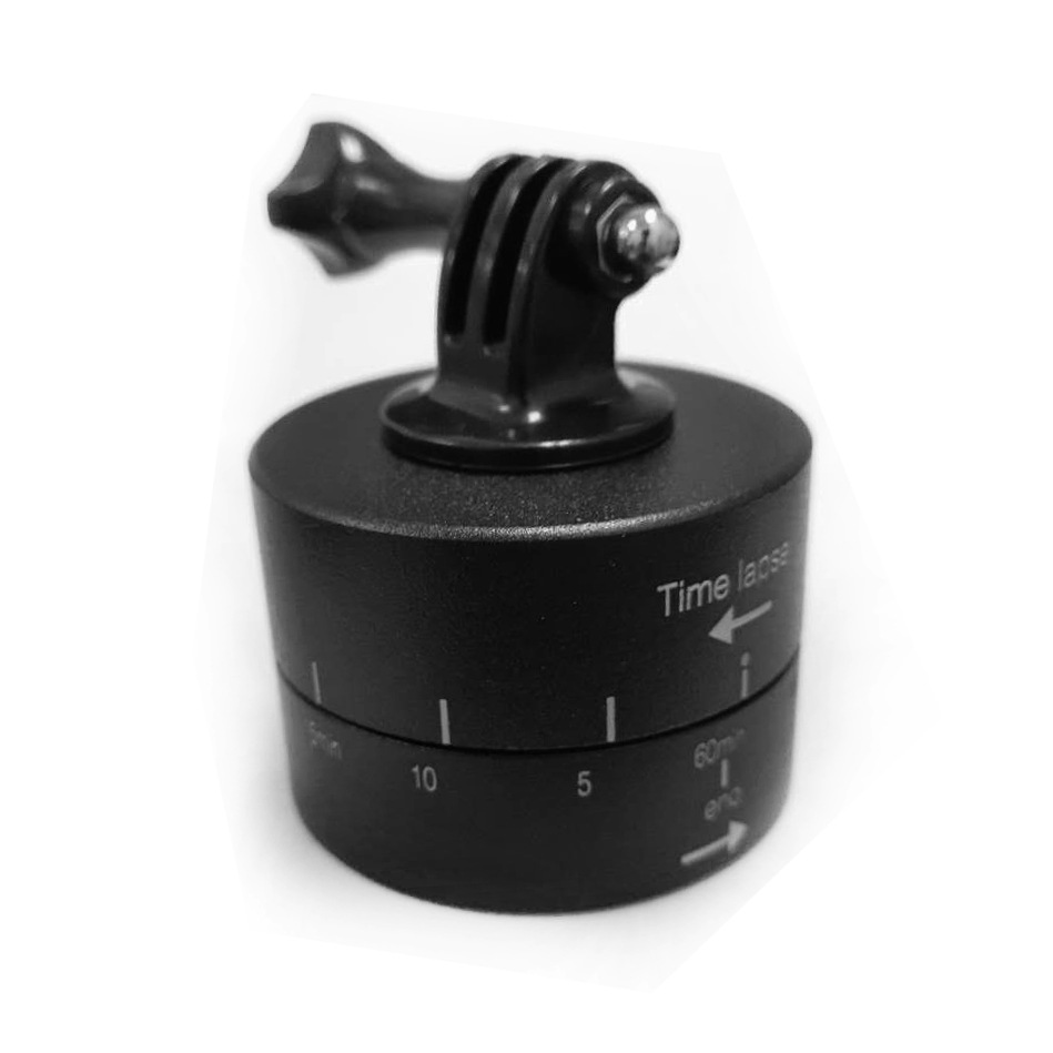 60分钟 gopro 360度旋转延时云台 自动旋转 hero/9/8/5小蚁定时器