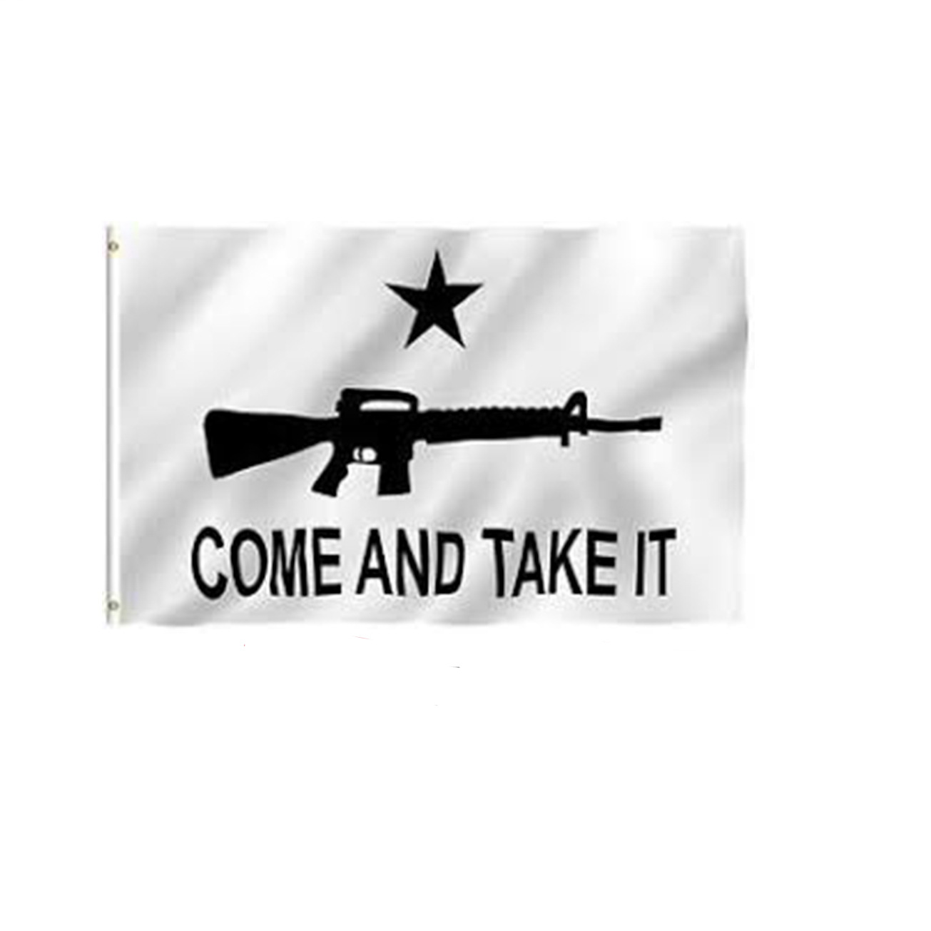 厂家直销 美国枪旗 come and take it旗帜现货 武器旗
