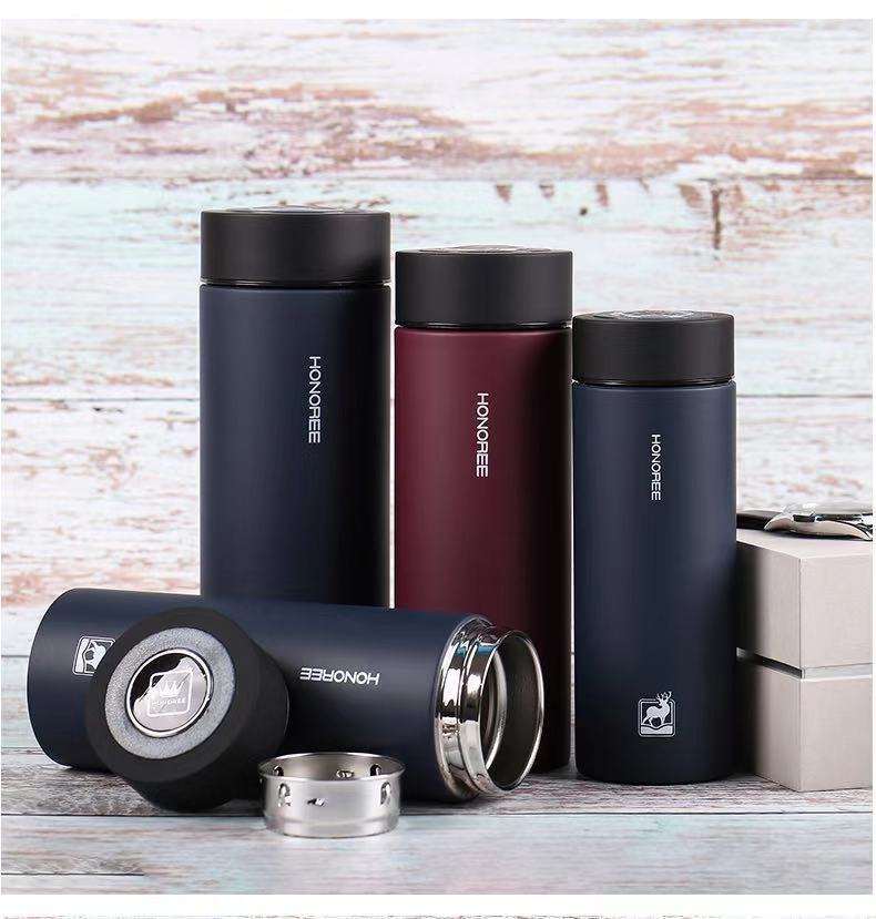 匡迪616号正品商务磨砂真空保温杯子不锈钢茶礼品情侣杯水壶男女