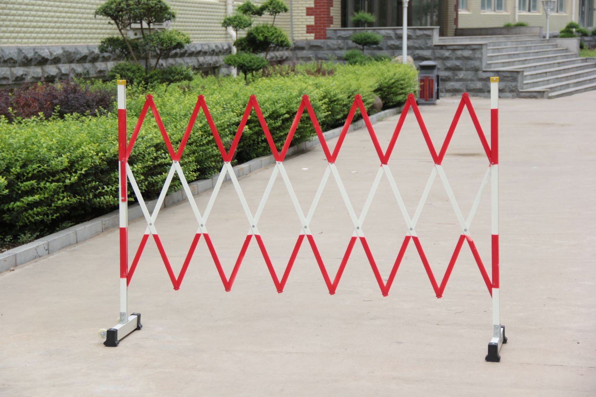 伸缩围栏可移动式玻璃钢绝缘道路车间电力工地施工隔离防护栏护栏