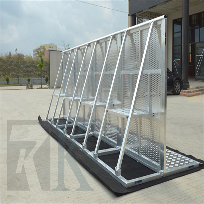 隔离防爆栏 户外演出防护栏 演唱会防爆栏 折叠舞台防护栏