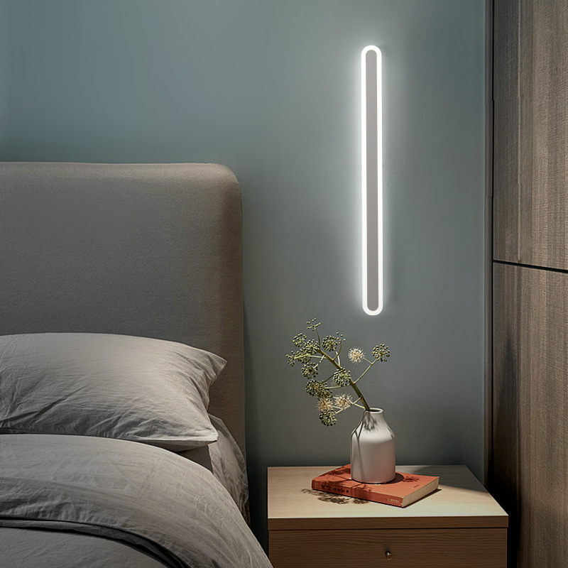 Wall Lamp Line Light Strip Bedroom Light Open-Mounted Commercial Space Hallway Simple Modern Led Decoration Bedside Lamp