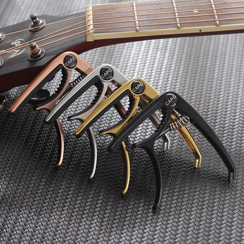 吉他变调夹锌合金乐器校音器移调夹音乐乐器吉他配件调音器