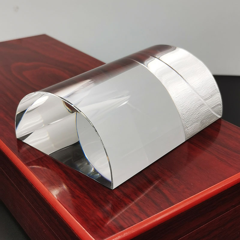 半圆柱镜半圆柱玻璃透镜石英柱面镜舞台透镜光学柱面镜