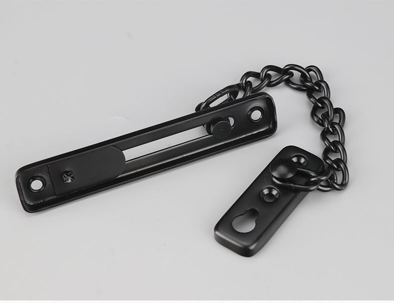 304不锈钢防盗链加厚门链反锁扣防盗扣保险门扣插销链扣锁门栓锁