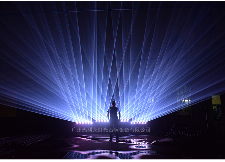 6*2瓦六眼全彩动画激光灯新款酒吧激光灯 舞台演出光束灯大功率