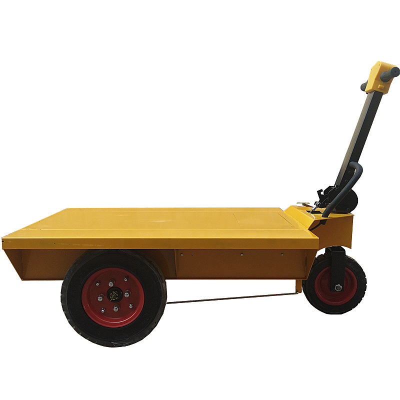 电动拉砖车工地用平板搬砖手推拉车爬坡载重王建筑两轮助力搬运车