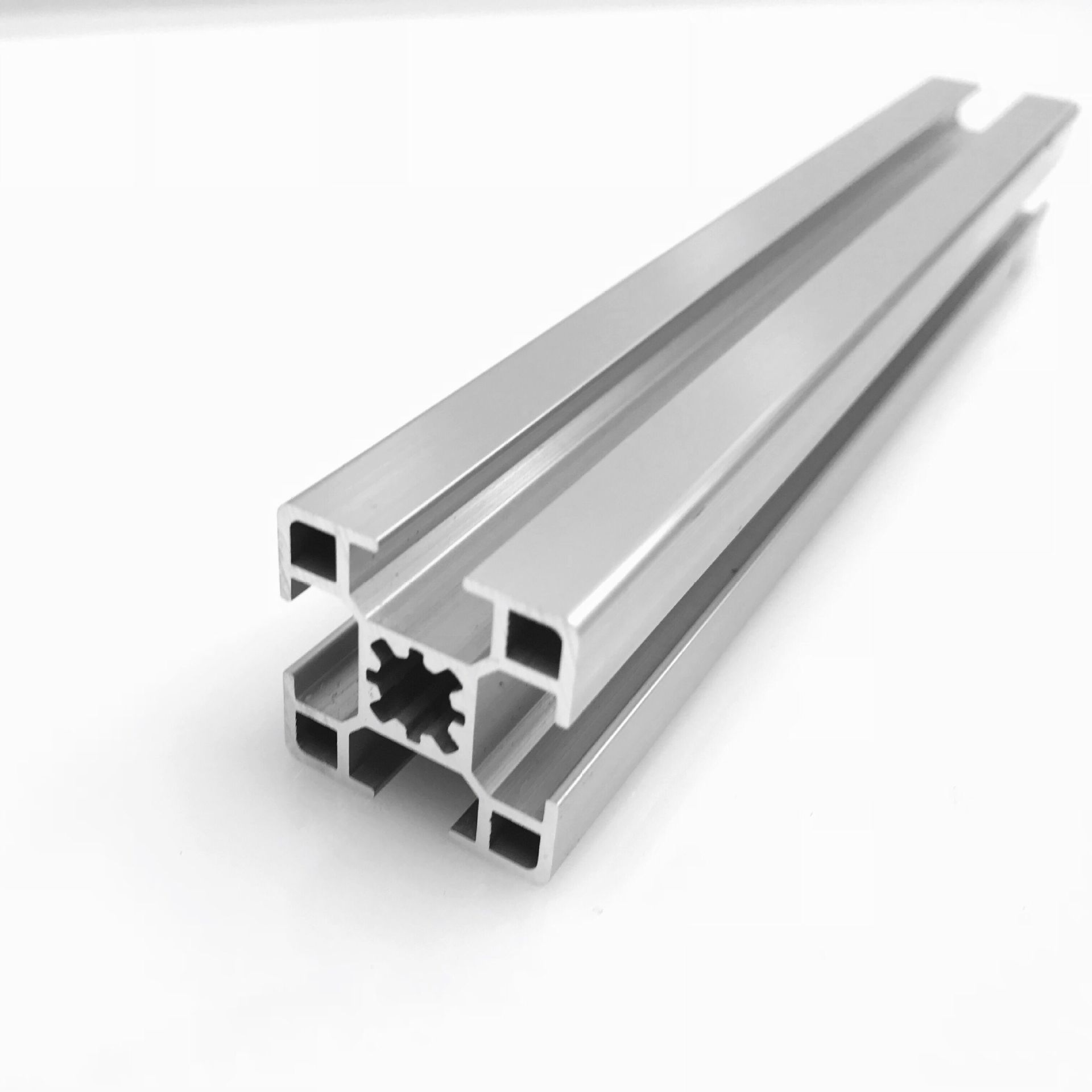 四川4040c工业铝型材围栏铝合金型材框架楼梯踏步厂家汇利兴批发