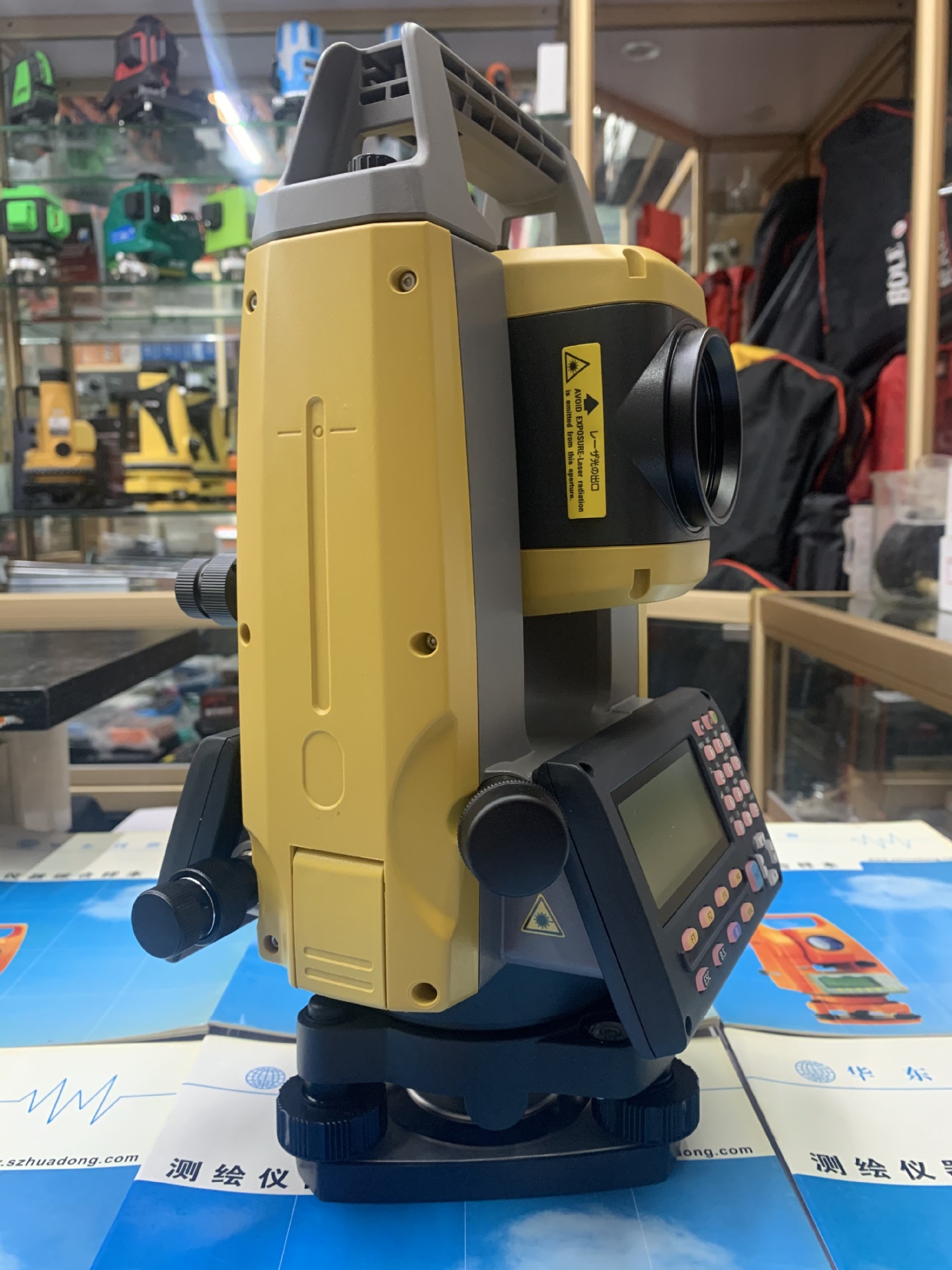 日本进口拓普康gm52全站仪2秒高精度500米免棱镜定点放样坐标测量