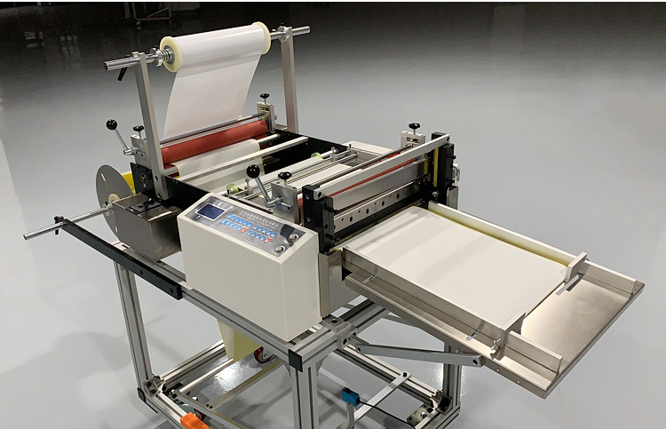 eva海绵贴合切片机毛毡布绒布背胶裁切机pvc薄膜全自动立式覆膜机