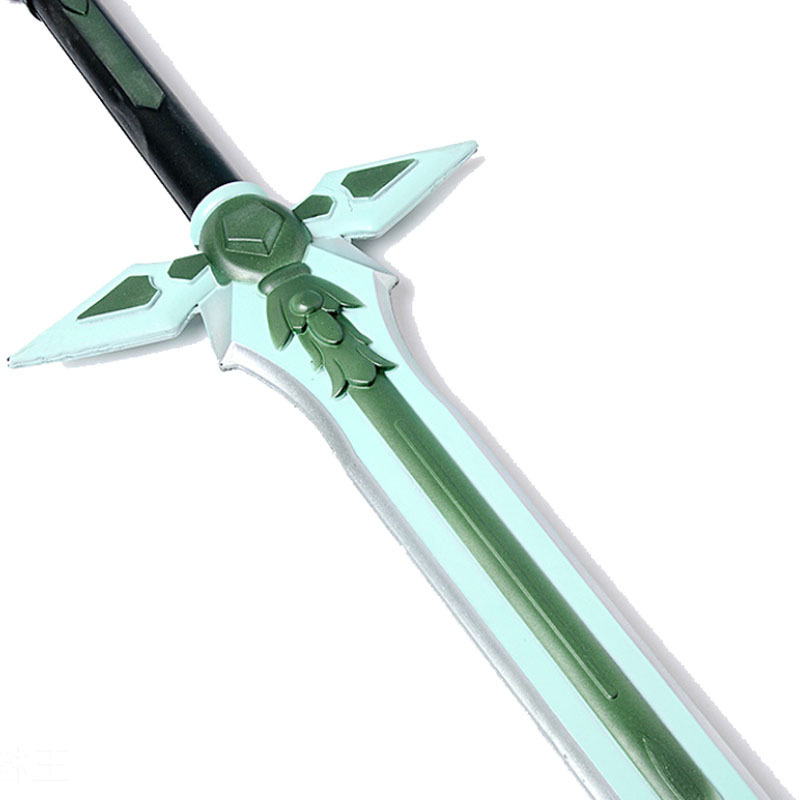 刀剑神域阐释者pu橡胶动漫刀剑武器模型剑逐暗者白剑cosplay武器