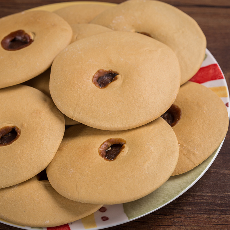红糖肚脐饼潮汕特产惠来特产手工双炉饼传统小吃零食380g