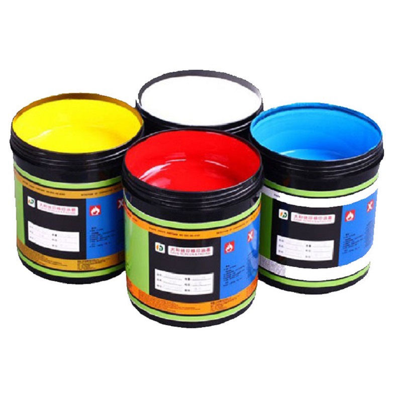 厂家直销uv感光油墨丝印移印led固化uv油墨uv手感漆油墨定制颜色