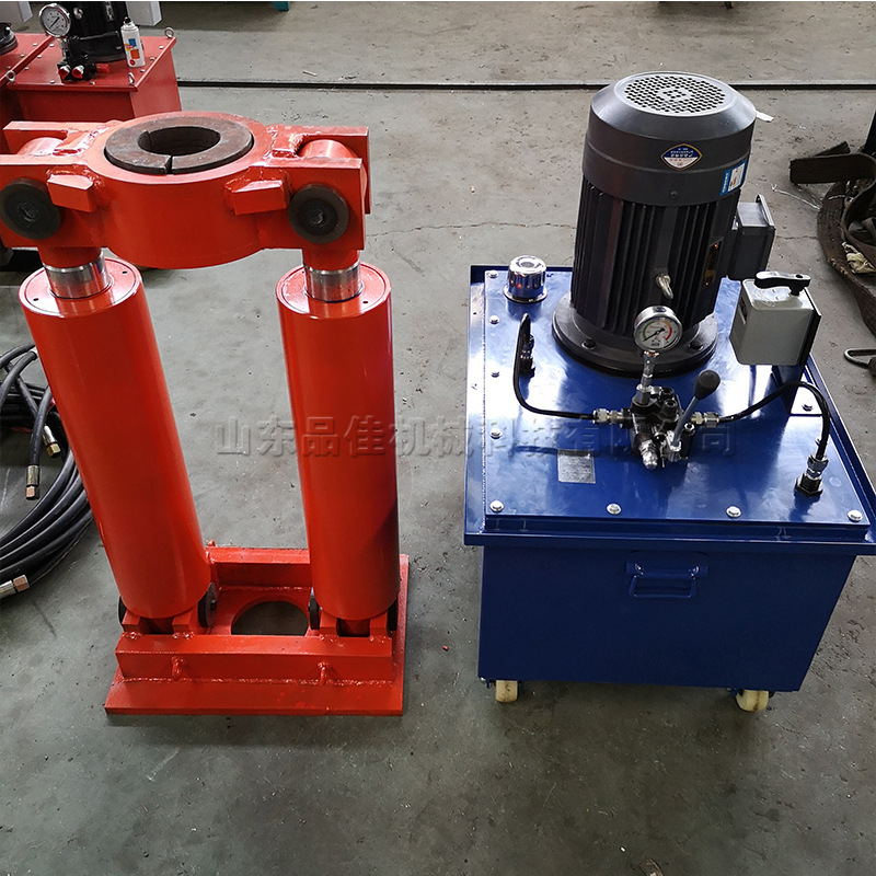 建筑工地液压拔管机 钻探杆拔管器 护璧套管拔出机器