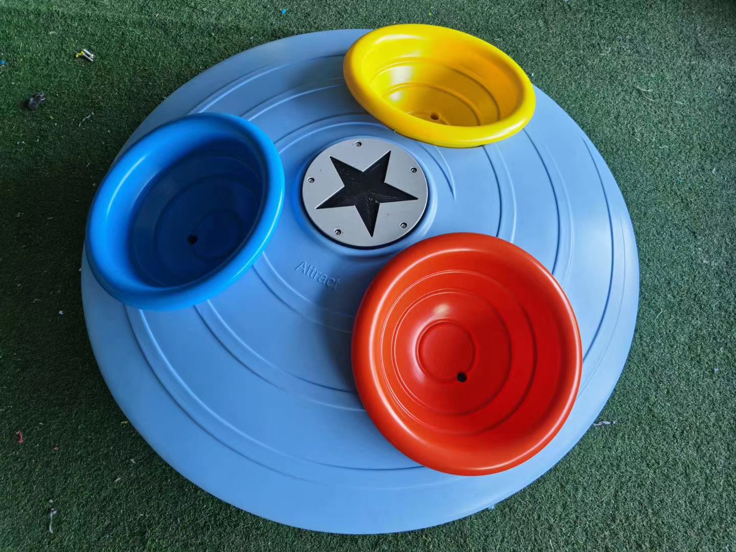 户外游乐设施儿童转转椅幼儿园室外大型玩具小区广场公园转盘