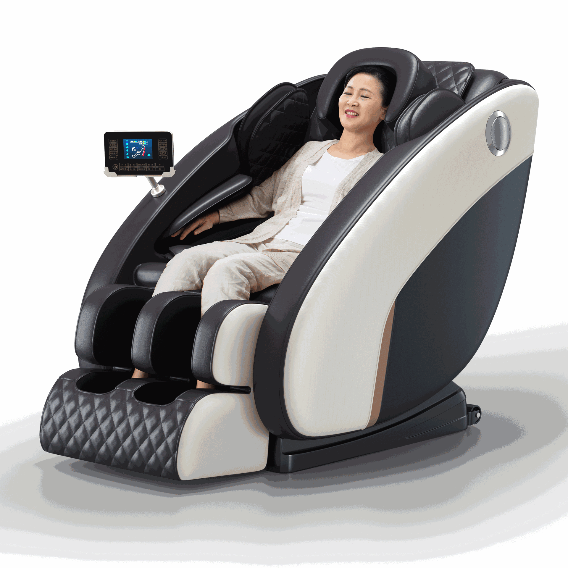 跨境礼品出口佳仁e5玉石按摩椅音乐家用自动全身电动多功能豪华舱