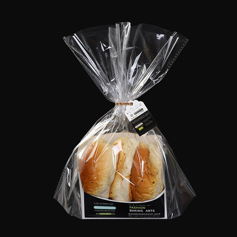 批发opp包装袋面包烘培全透明包装袋一次性塑料食品包装袋100个