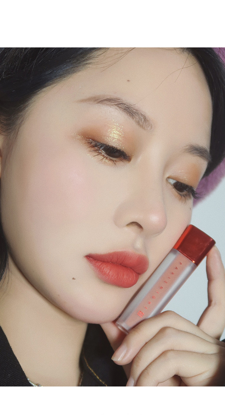 国货彩妆xixi纯臻流艳轻雾唇釉丝绒雾面哑光唇彩女学生款平价防水