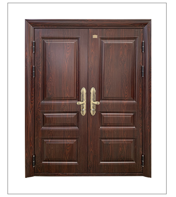 别墅大门厂家定制双开门防盗门入户门庭院大门防晒防潮钢质门