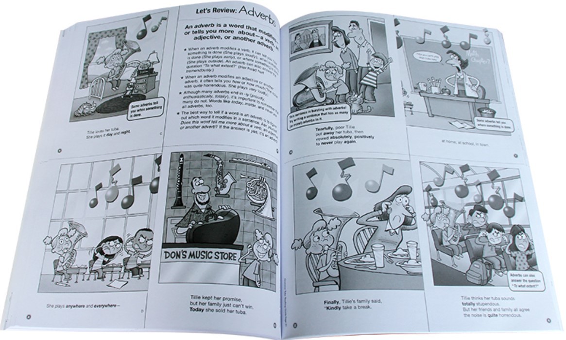 英文原版 scholastic grammar tales 10册学乐语法学习绘本故事书