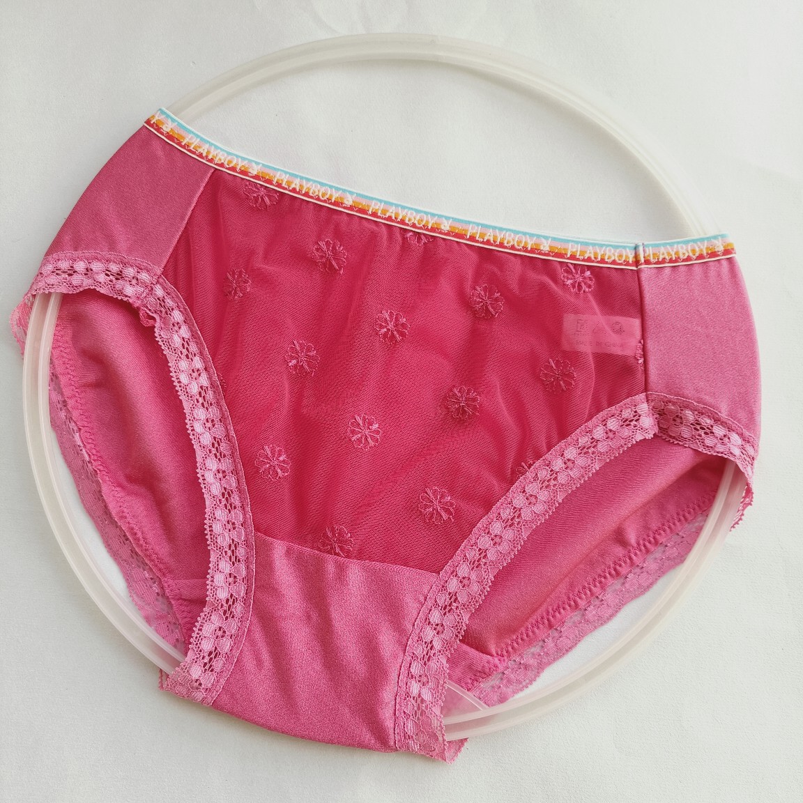 女士弹力粉色三角内裤m~65.l~35条,工厂外尾货寻合作商