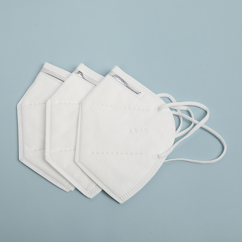 kn95一次性成人口罩熔喷布防粉尘飞沫五层民用无呼吸阀口罩