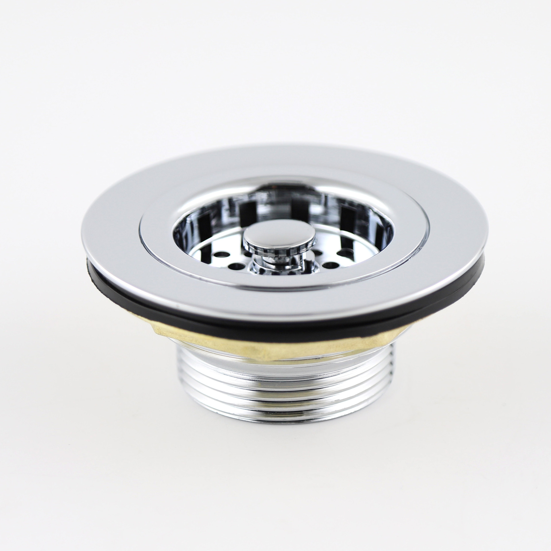 依尔佳厂家直销不锈钢洗菜盆下水下水口下水管去水器南美锌下水