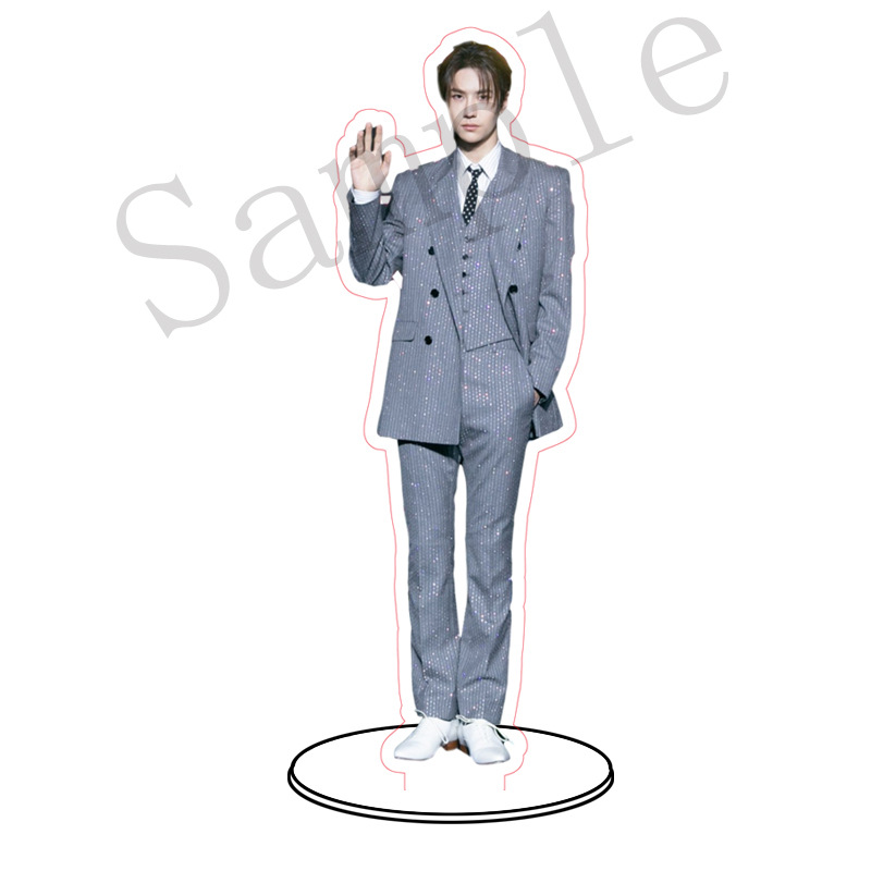 王一博立牌亚克力明星站牌人形摆件双面高清图案粉丝应援周边礼品