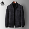 First deer 2020 Stand collar Jacket middle age Autumn and winter Woollen cloth coat man thickening Chenille Business attire jacket First deer 2020 Stand collar Jacket middle age Autumn and winter Woollen cloth coat man thickening Chenille Business attire jacket