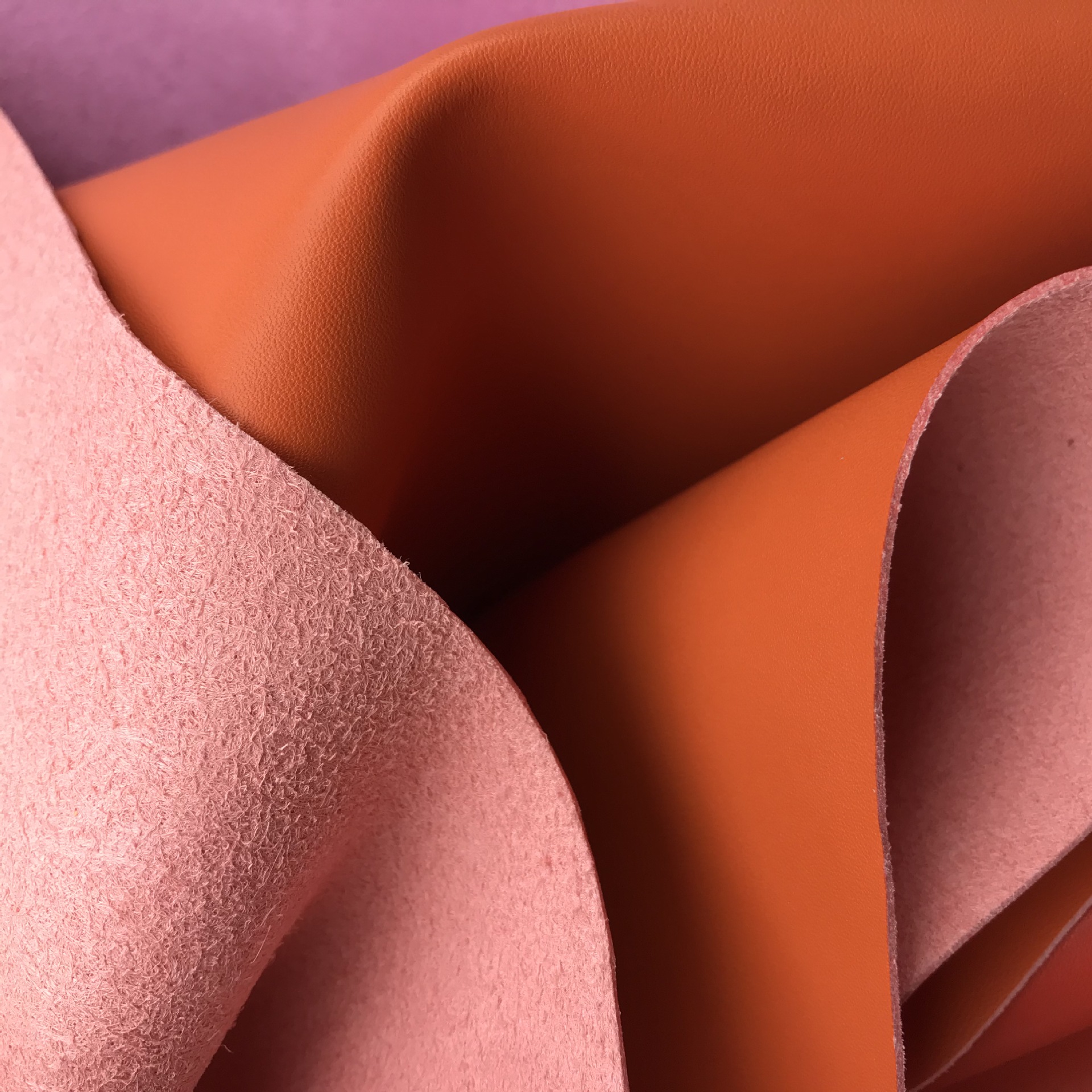 4mm贴面可回收超纤再生超纤皮含60%真皮成分可循环利用