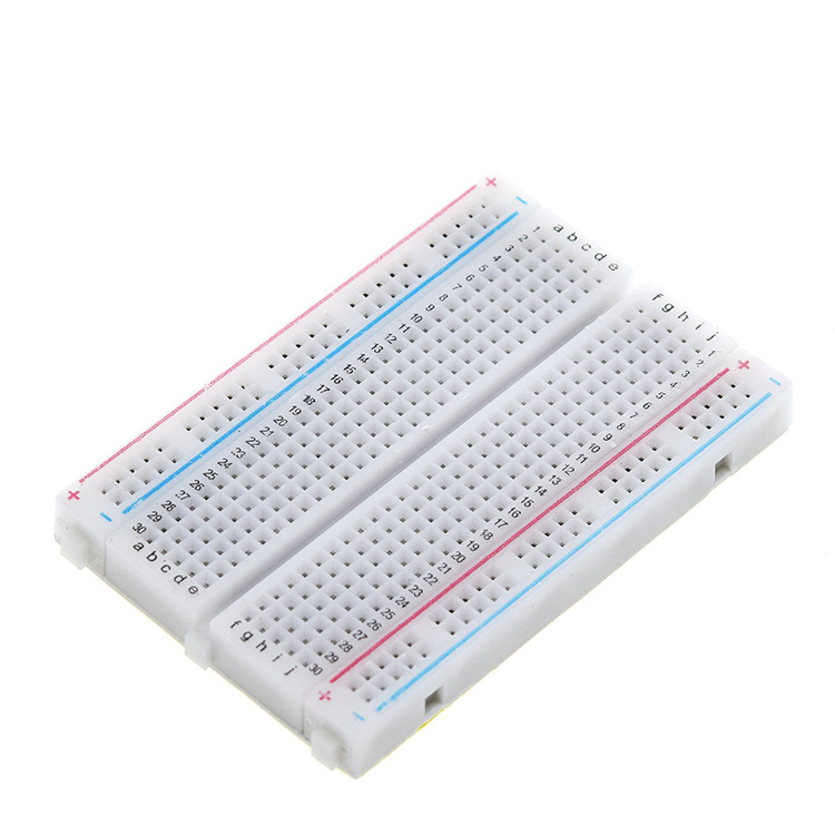 400孔优质面包板 万能板 面包板 电路板 8.5x5.5cm