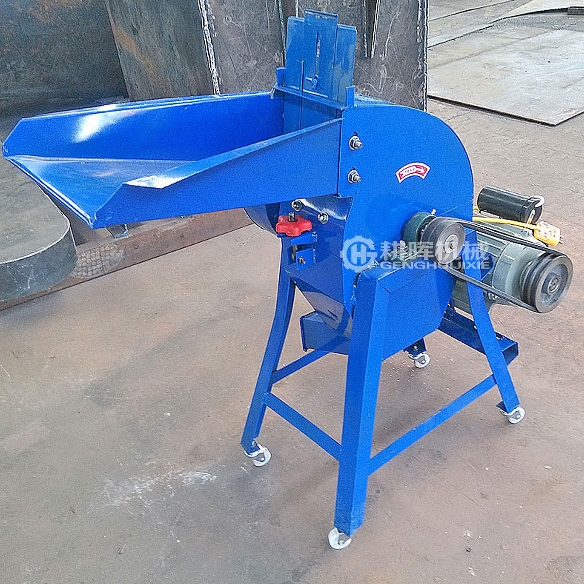 220v家用粉碎机 小型锤片式粉碎机 两厢电玉米芯粉碎机 两相电