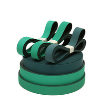 弹性输送带 带弹性传送带 绿色弹性带 1.5绿黑皮带 清洁机皮带