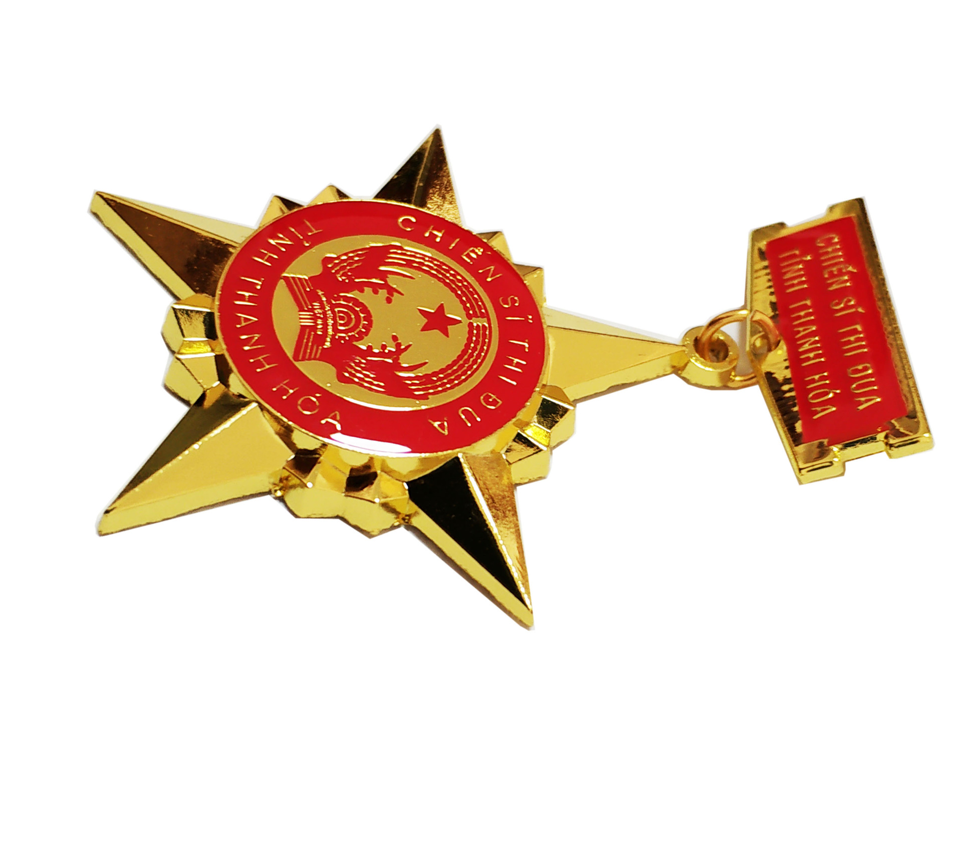五角星徽章退伍军人纪念品 五角星荣誉勋章 五角星金典胸章徽章
