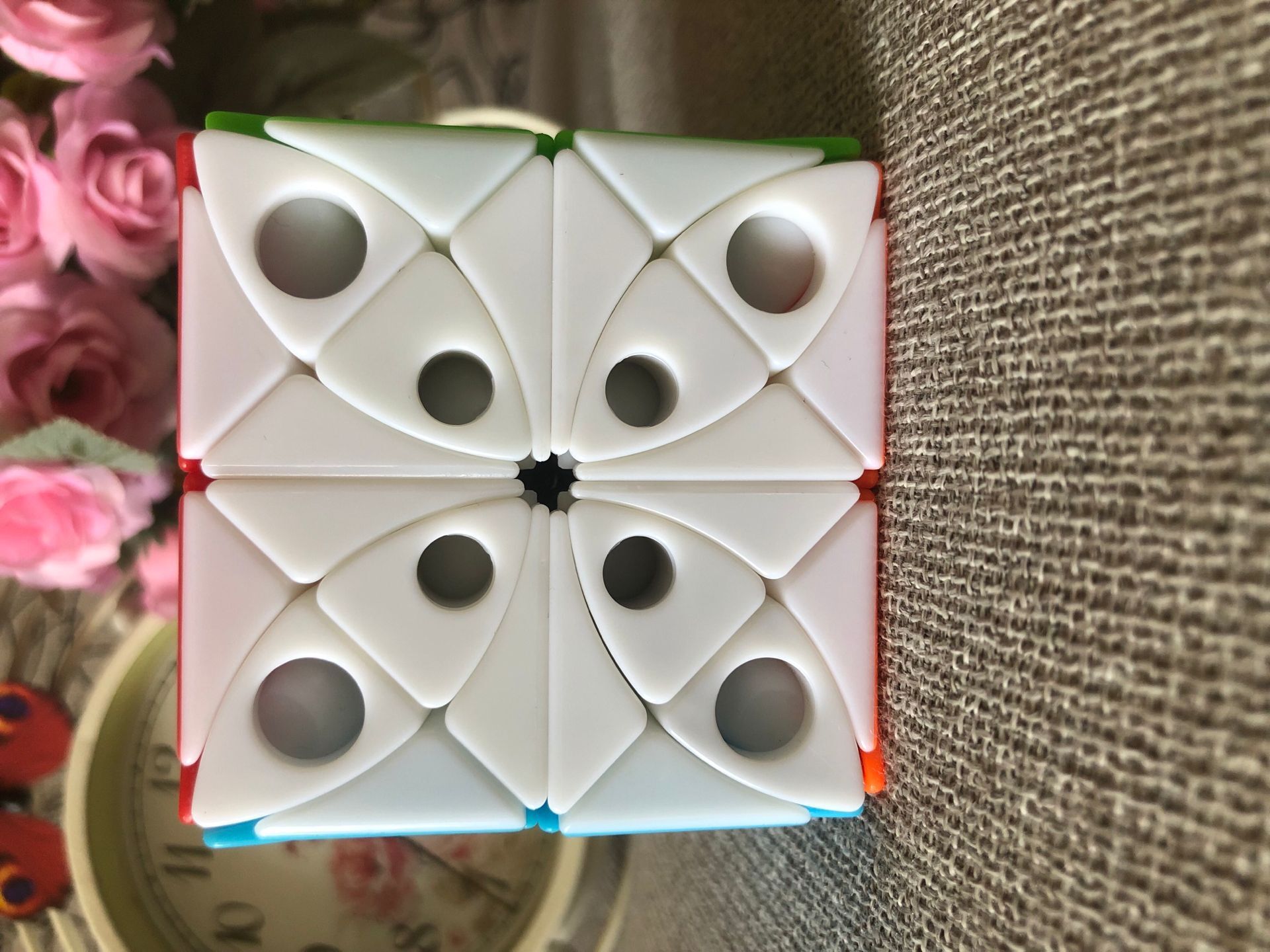 方是梦幻八目极光海云光明女神闪蝶魔方funscube异形趣味高难度